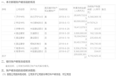 盛运环保连续六跌停 8亿债务逾期大股东质押刚