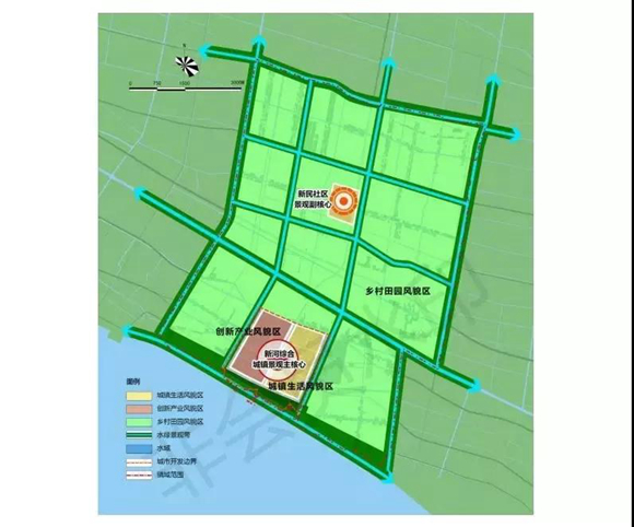 崇明新河镇2035总规公示 经济开发区将引入生