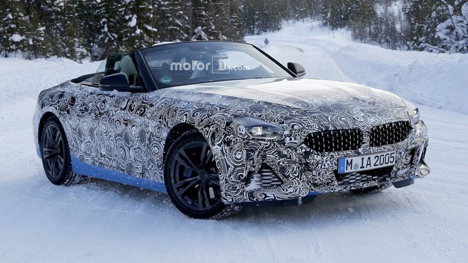 宝马全新Z4动力升级 换装软顶敞篷/10月亮相