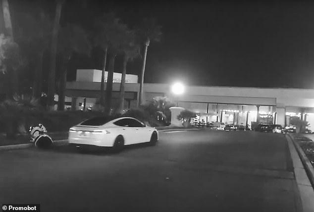 特斯拉电动车再生事端 受害方为CES参展机器人