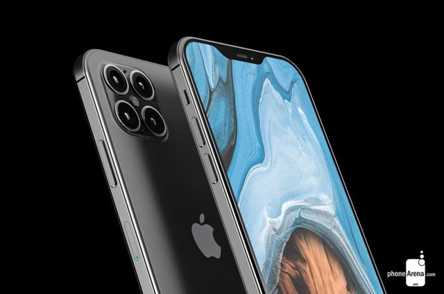 iPhone 12新机渲染图(图:Phone Arena)