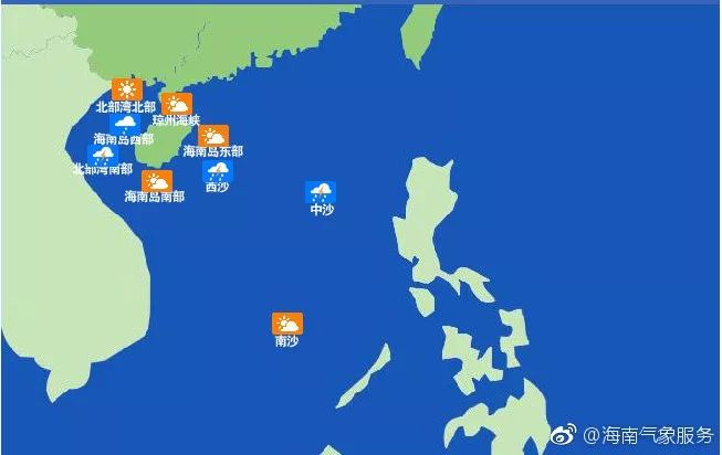 天气丨弱冷空气来袭!海南本周前期降雨,