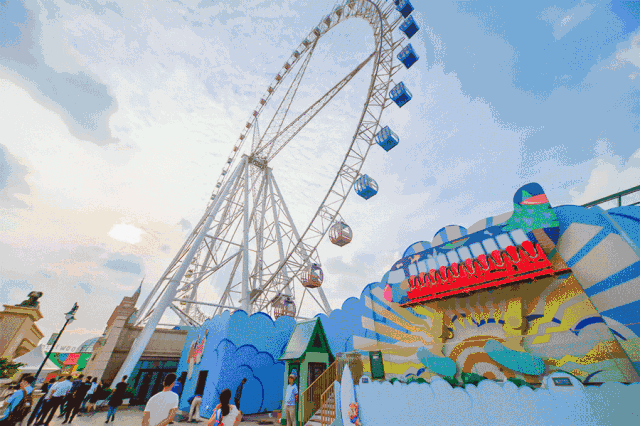 摩天轮,碰碰车等只要你能想到的全都有!
