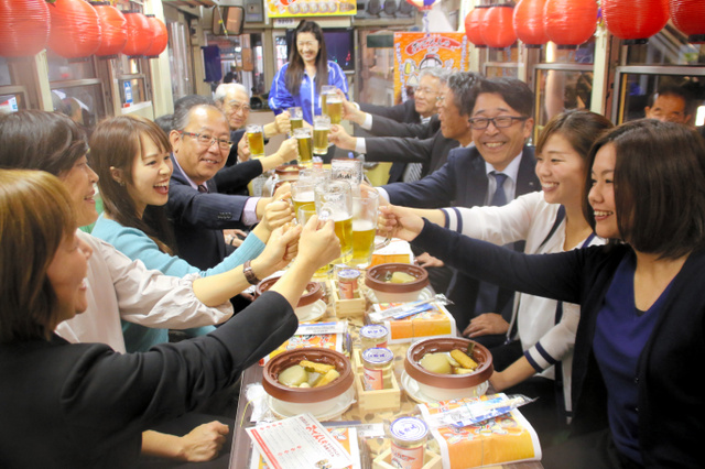 日本爱知县推出关东煮列车还可在车内畅饮啤酒