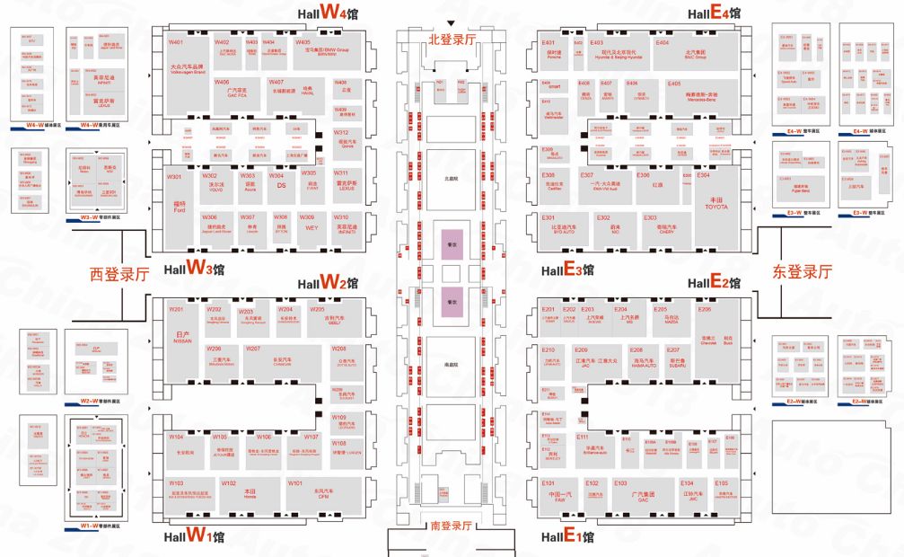 【参观指南】2018北京车展-详细展图&送票福利！