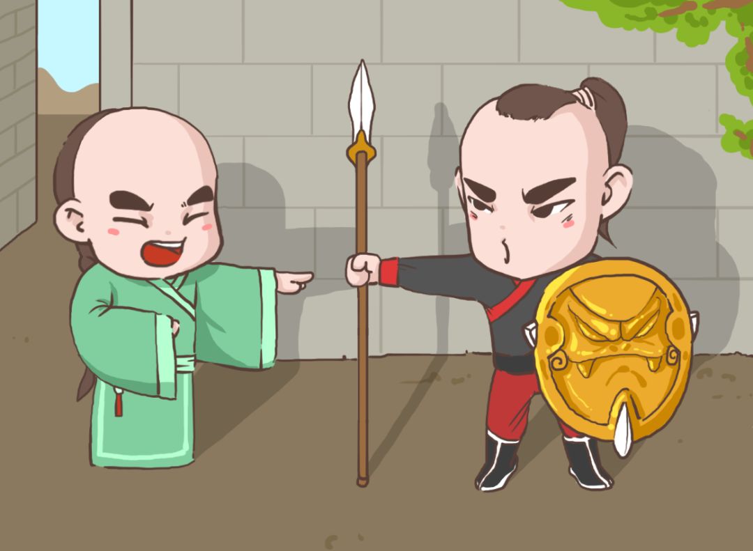 关于矛盾的名人故事图片