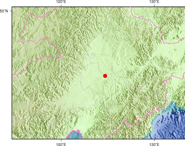 5月29日14时36分吉林松原市宁江区发生3.7级
