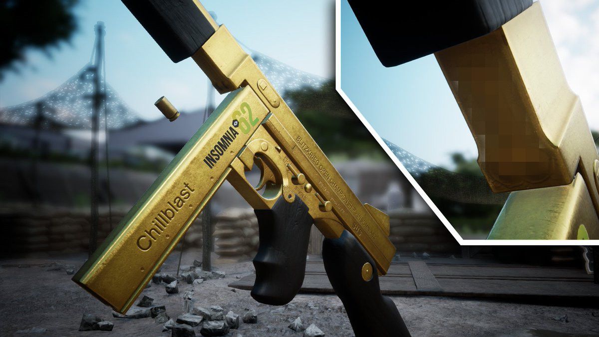 图一把枪一只鸟对炮猜成语_看图猜成语(3)