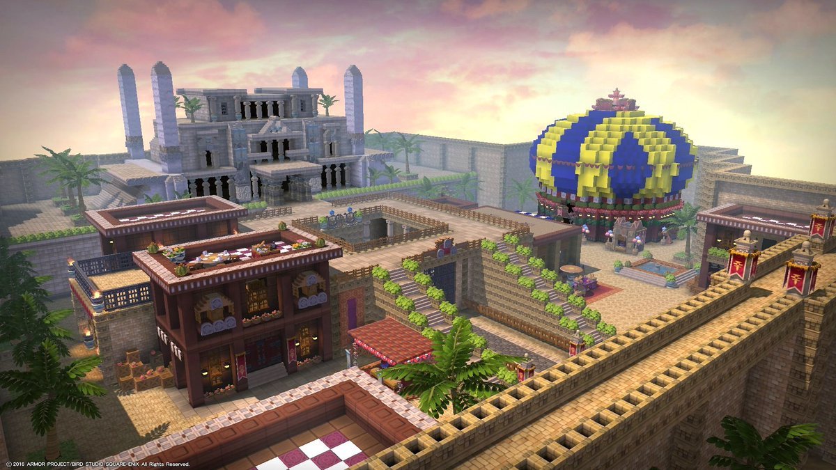 DQ系建筑党!高玩在《DQ建造者》还原勇者斗恶龙11