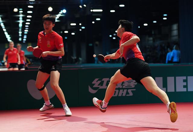乒乓球--世锦赛:马龙\/王楚钦晋级16强