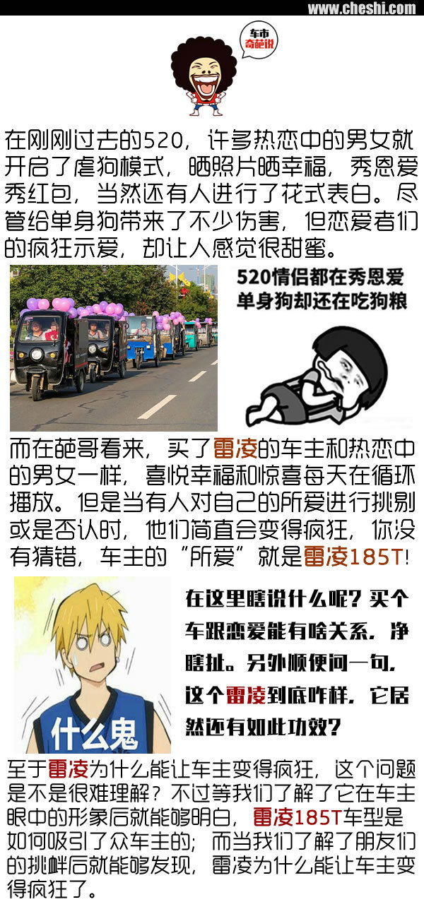 这是一个大胆的想法 是雷凌让车主变得疯狂