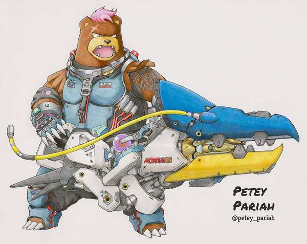 《守望先锋》英雄与宝可梦结合 怪力末日铁拳伤害翻倍