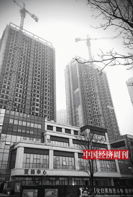 在失去自由的7年多时间里,刁继龙不仅财产被扣押,其曾参与开发的奥体西苑项目1-2#地块如今也已由其他公司开发。(《中国经济周刊》记者 陈惟杉 摄)