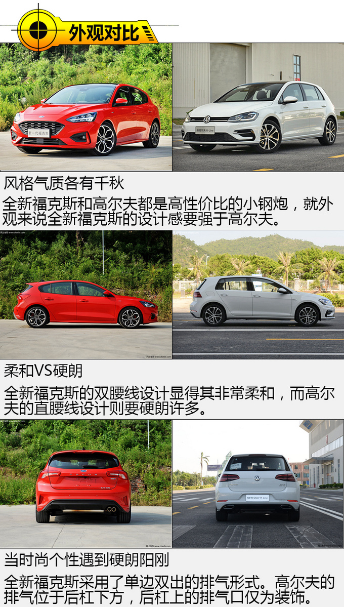 涡轮增压小钢炮选哪款?全新福克斯强势来袭,高尔夫你怕不怕?