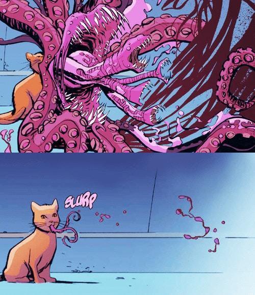 《惊奇队长》爱猫Goose身世大解密!漫画中还