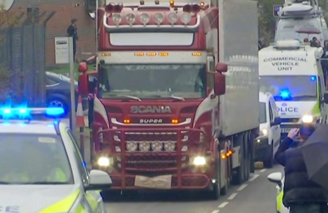 英国货车现39具尸体案，警方再逮捕一男一女。（图源：BBC）