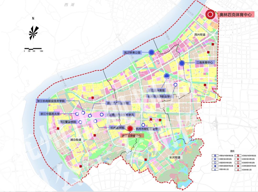 杭州滨江区20172020新规划来了首提滨江科技城宅地规划超60宗奥体旁就