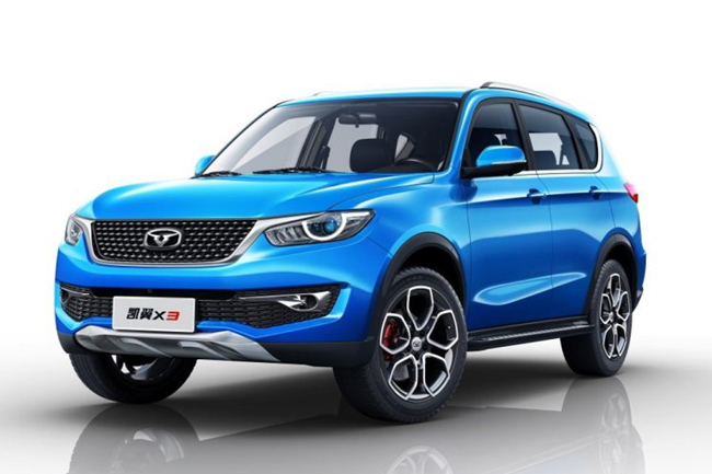 2018款凯翼X3新车官图发布 搭载1.6L发动机