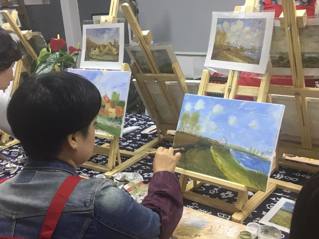 【女神油画班招生】画出你的诗意和远方,愿你生活如画~