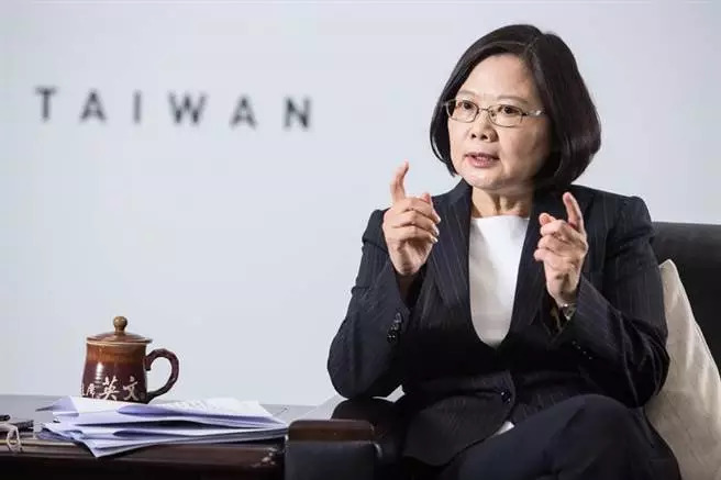 ▲资料图片:蔡英文对于“九二共识”的表态始终模糊不清。(台湾中时电子报)