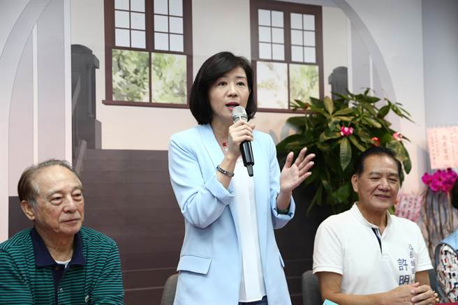 　国民党“立委”王育敏（图片来源：台湾“中时电子报”）