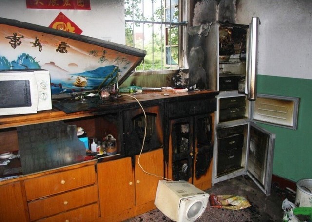 老旧冰箱易发生火灾