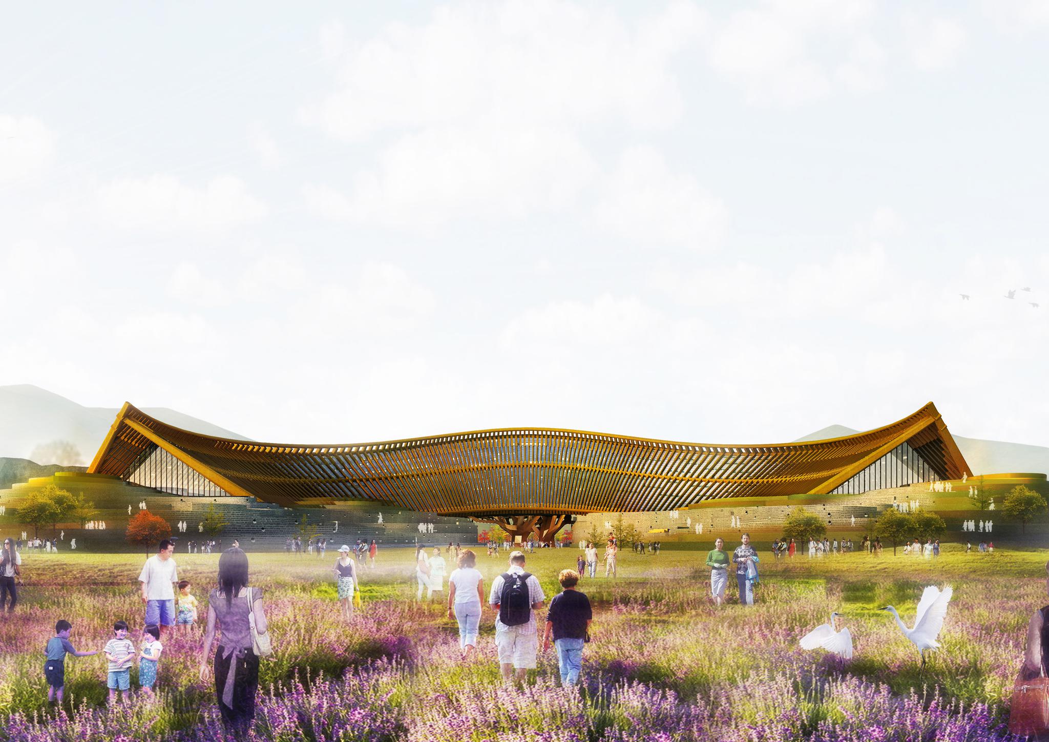 北京世园会园区建设收尾,明年4月29日正式开园