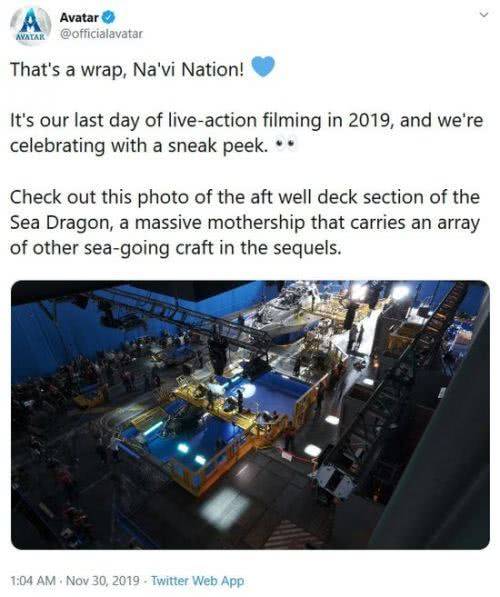 阿凡达2完成拍摄剧情内容曝光 电影阿凡达2上映日期定档2021年12月12日