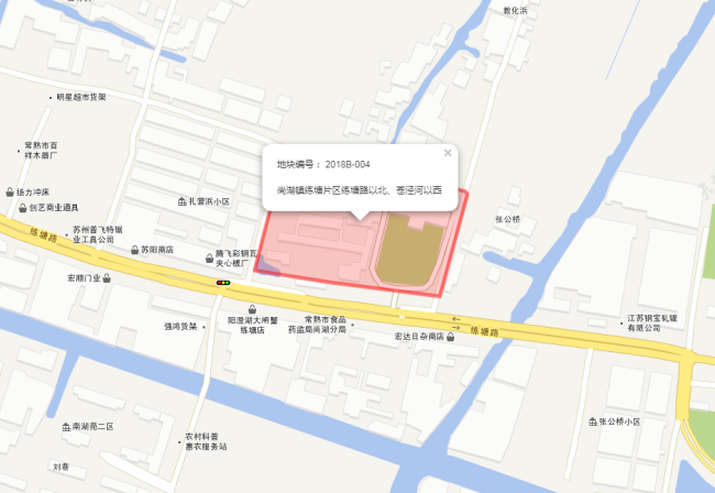 快讯:新城2.73亿竞得常熟尚湖镇地块 楼面价40
