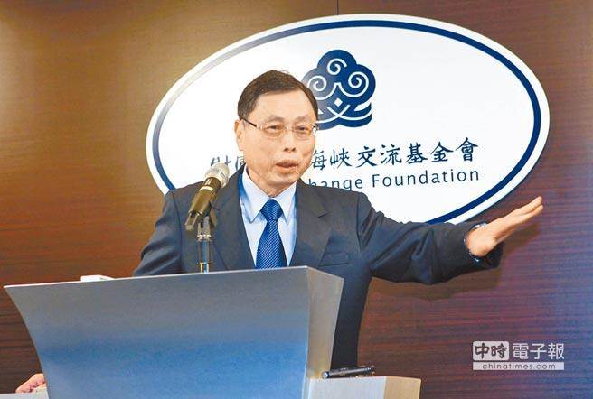 前台湾海基会副董事长高孔廉(图片来源:“中时电子报”)