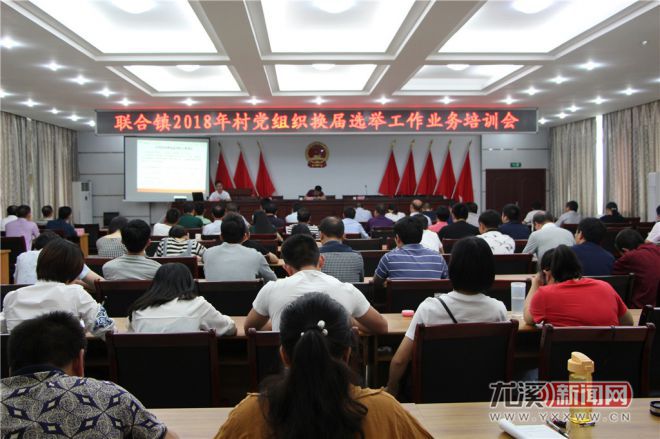 联合镇召开2018年村党组织换届选举工作业务
