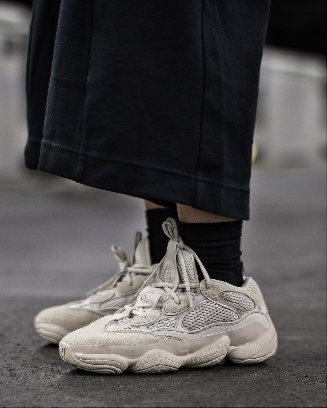 依然是潮人最爱!Yeezy 500 上脚图片精选