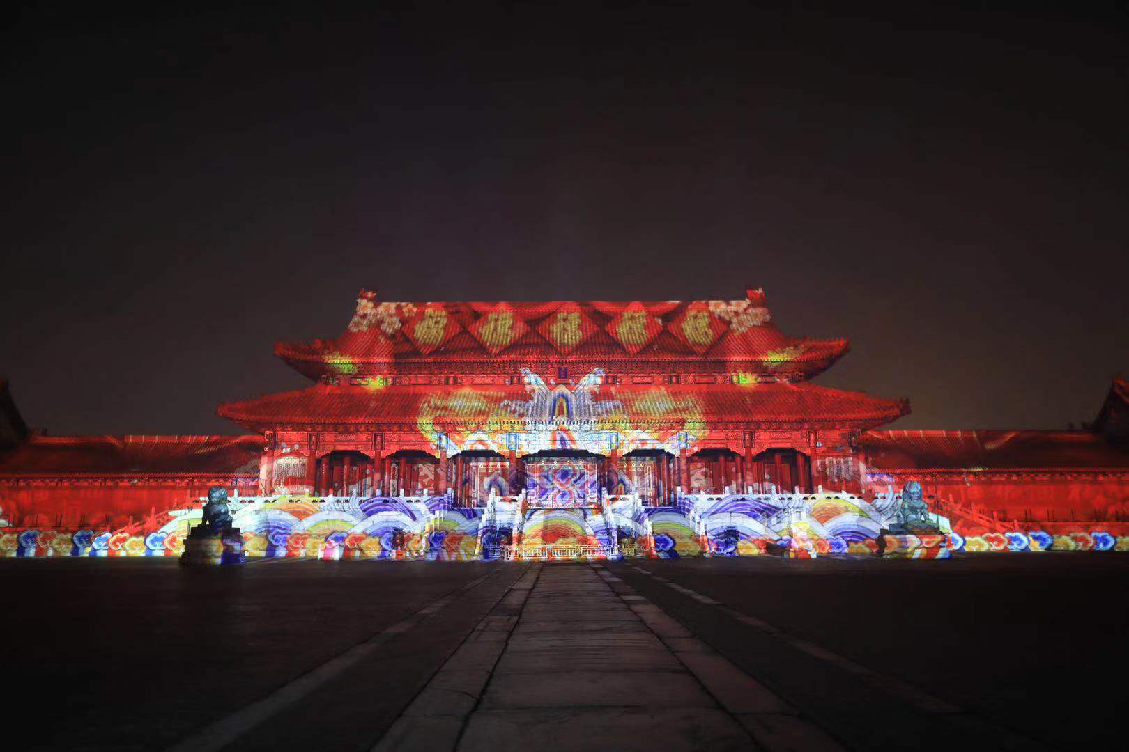 故宫元宵灯会好看吗?观众:看见了另一个故宫