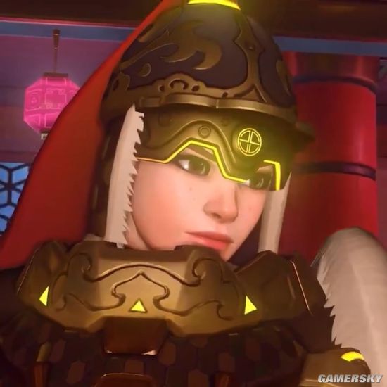 《守望先锋》布丽吉塔新春皮肤 女将军一马当先身份成谜