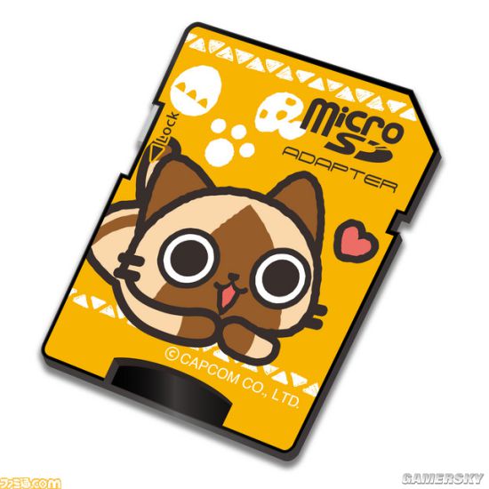《怪物猎人》主题microSD卡即将发售 16GB、售价118元