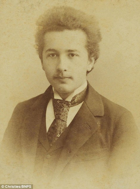 爱因斯坦从未公开的5岁童年照 今以215万元的