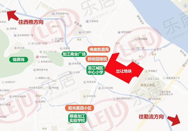 5月22日,乐居从顺德区发展规划和统计局处获悉,龙江镇北华路以南,东华