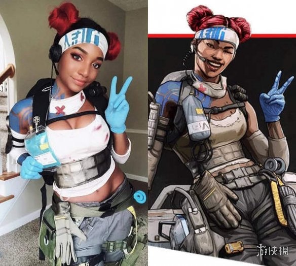国外小姐姐cos《Apex英雄》命脉 身材火辣还原度爆表