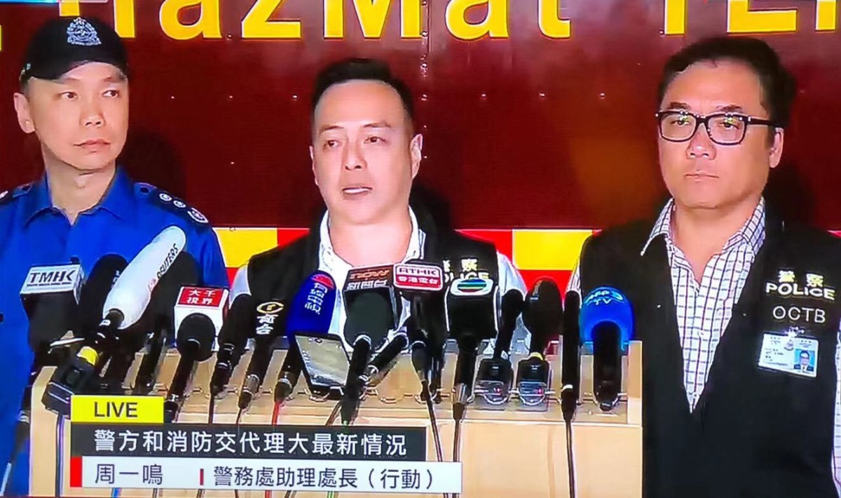 港警在理大检获3801枚汽油弹 约100枚绑在气罐上