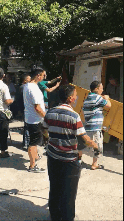 福州一小区违建户扬言