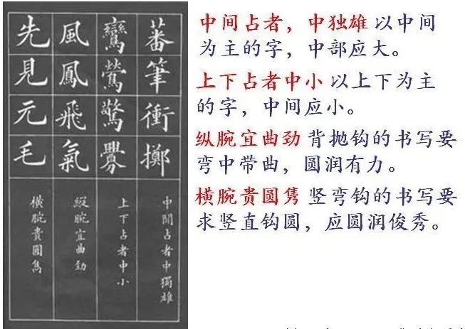 福利！黄自元《间架结构九十二法》