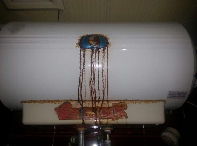 老旧的热水器存在安全隐患