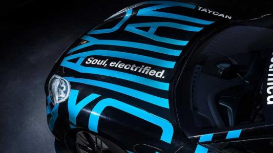 保时捷发布Taycan电动跑车预告图 9月亮相