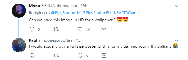 《战神4》《AstroBot》同获BAFTA提名 PS官推发趣图