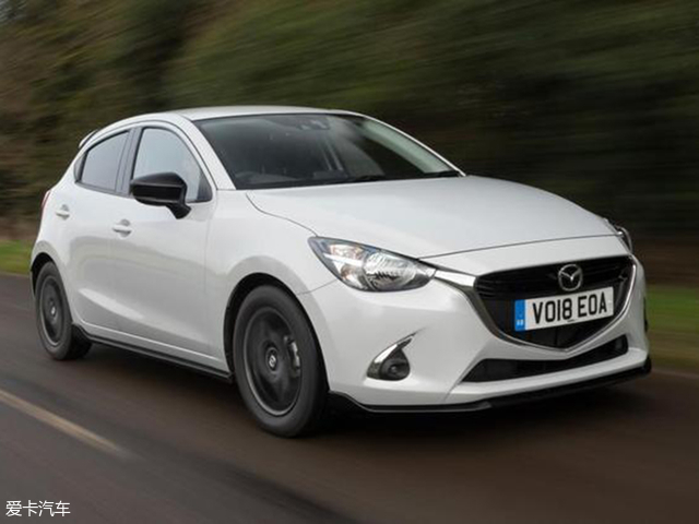 马自达2黑白限量版官图 限量发售500台