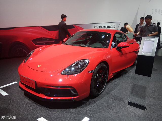 2018北京车展：保时捷718 Cayman GTS