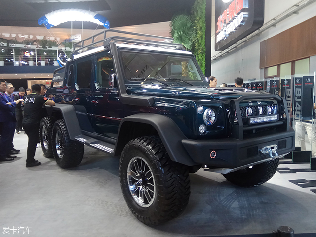 2018北京车展：全新BJ80 6×6皮卡发布