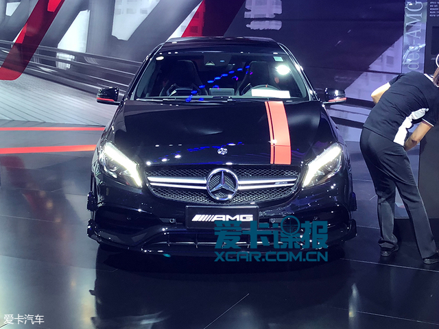 深港澳车展探馆 A45 AMG臻藏版抢先预览