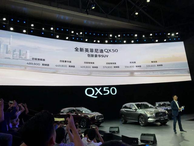 全新QX50 33.98万起售，黑科技加持能拯救英菲尼迪吗？