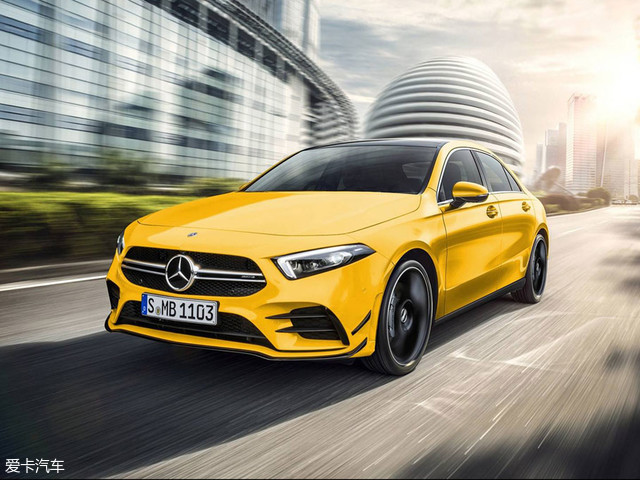 AMG A35三厢版假想图曝光 剑指奥迪S3